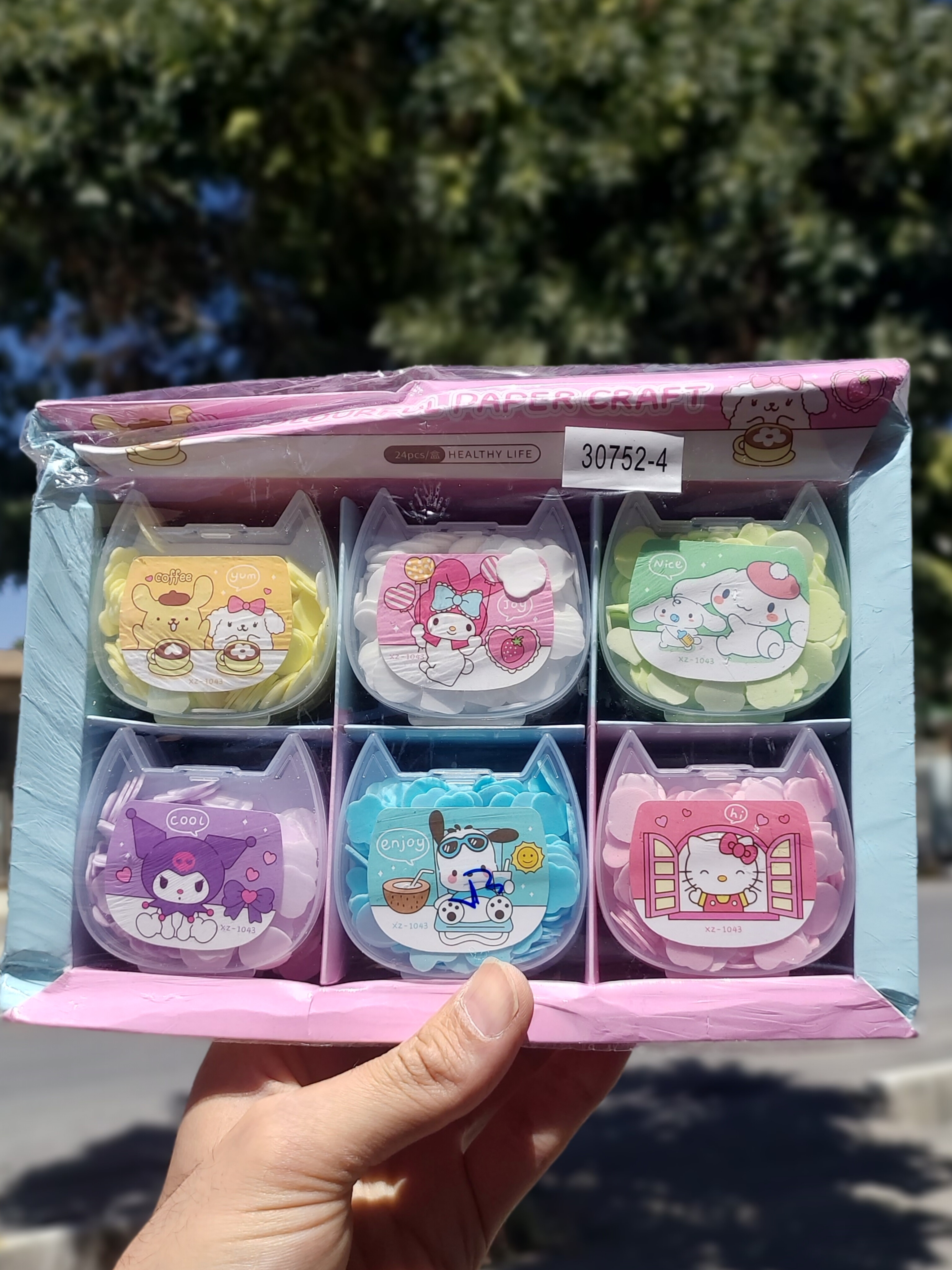 صابون کاغذی طرح کرومی ودوستان