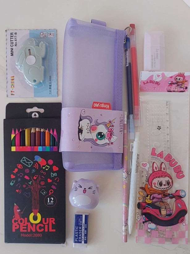 پک لوازم تحریر فانتزی