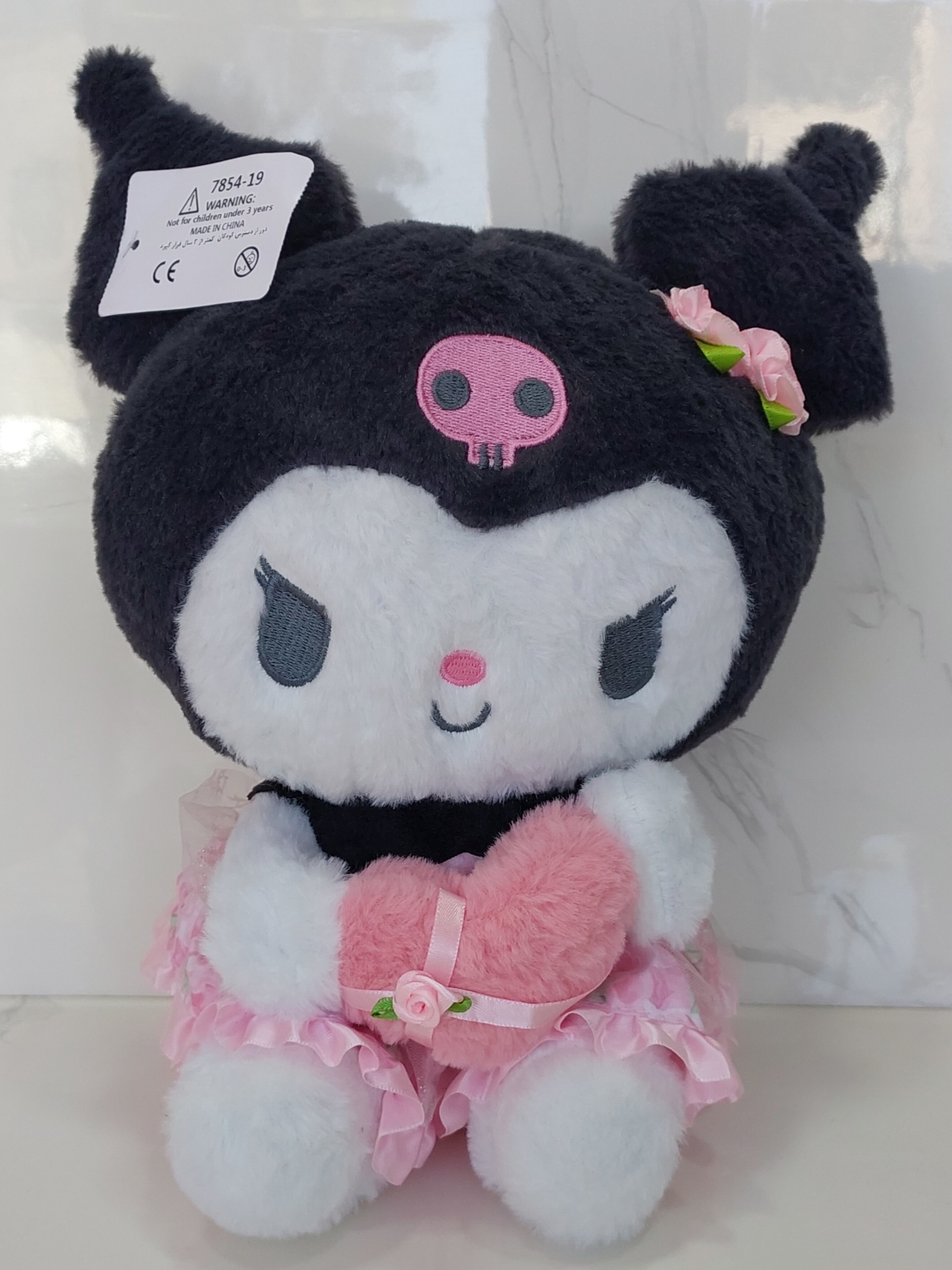 عروسک پولیشی کرومی قلب بدست