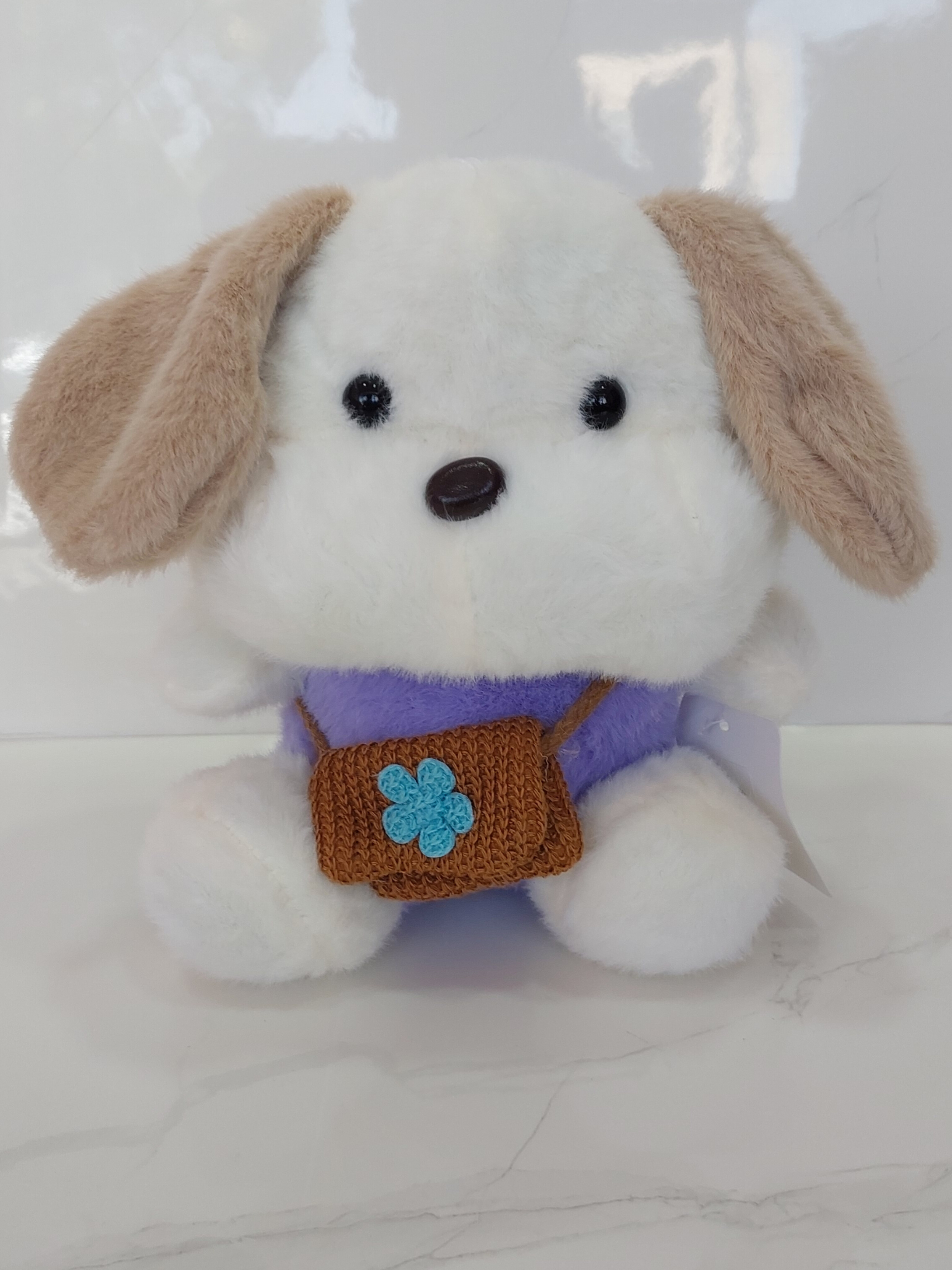 عروسک پولیشی سگ کیف دار